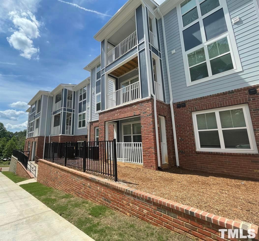 a view of a building with a outdoor space