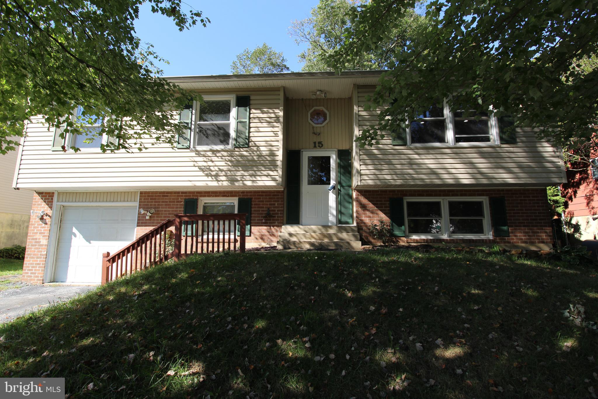 front view of house with a yard