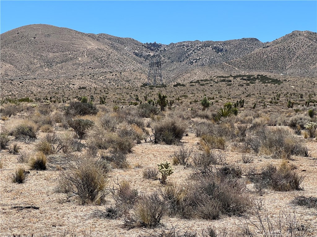 a view of a dry mountains