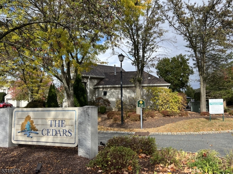 a view of outdoor space with sign board