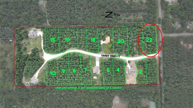 $12,100 | Lot 22 Sandy Pines | Redgranite