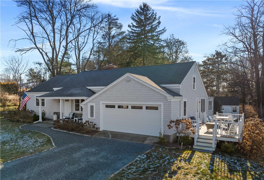 Shingled ranch with beautiful attention to detail