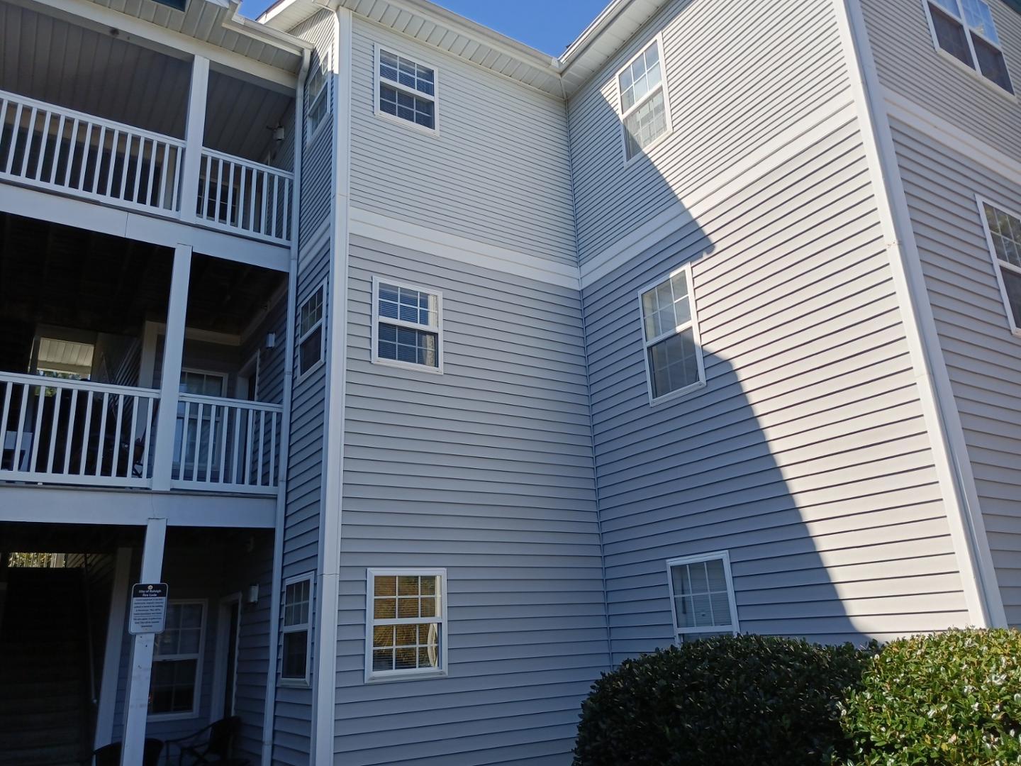 a view of a house with a deck