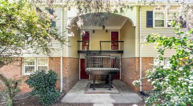 front view of a house with a chairs