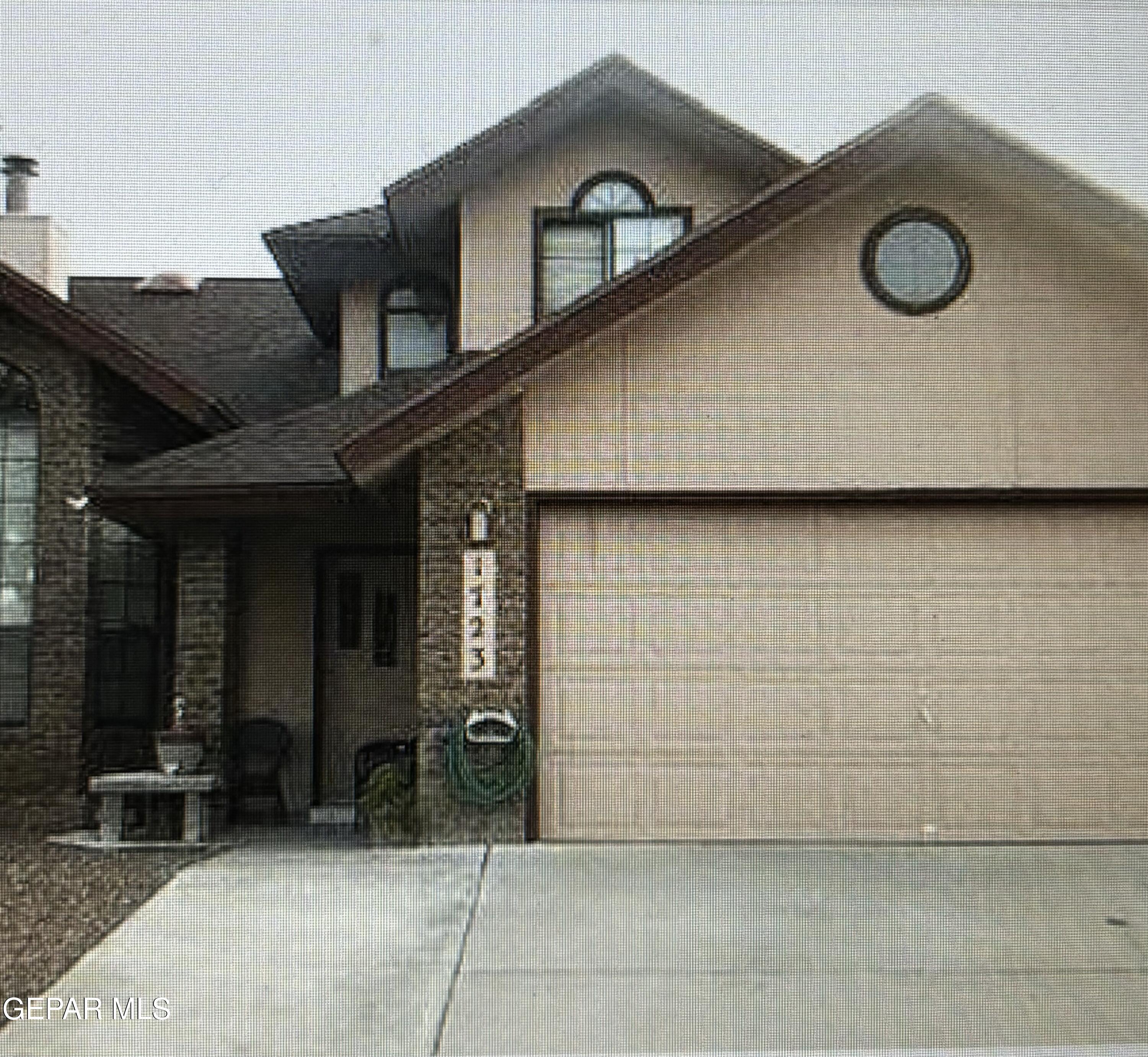 a view of a house with a outdoor space