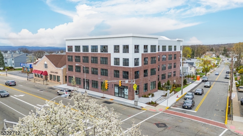 a view of building with an outdoor space