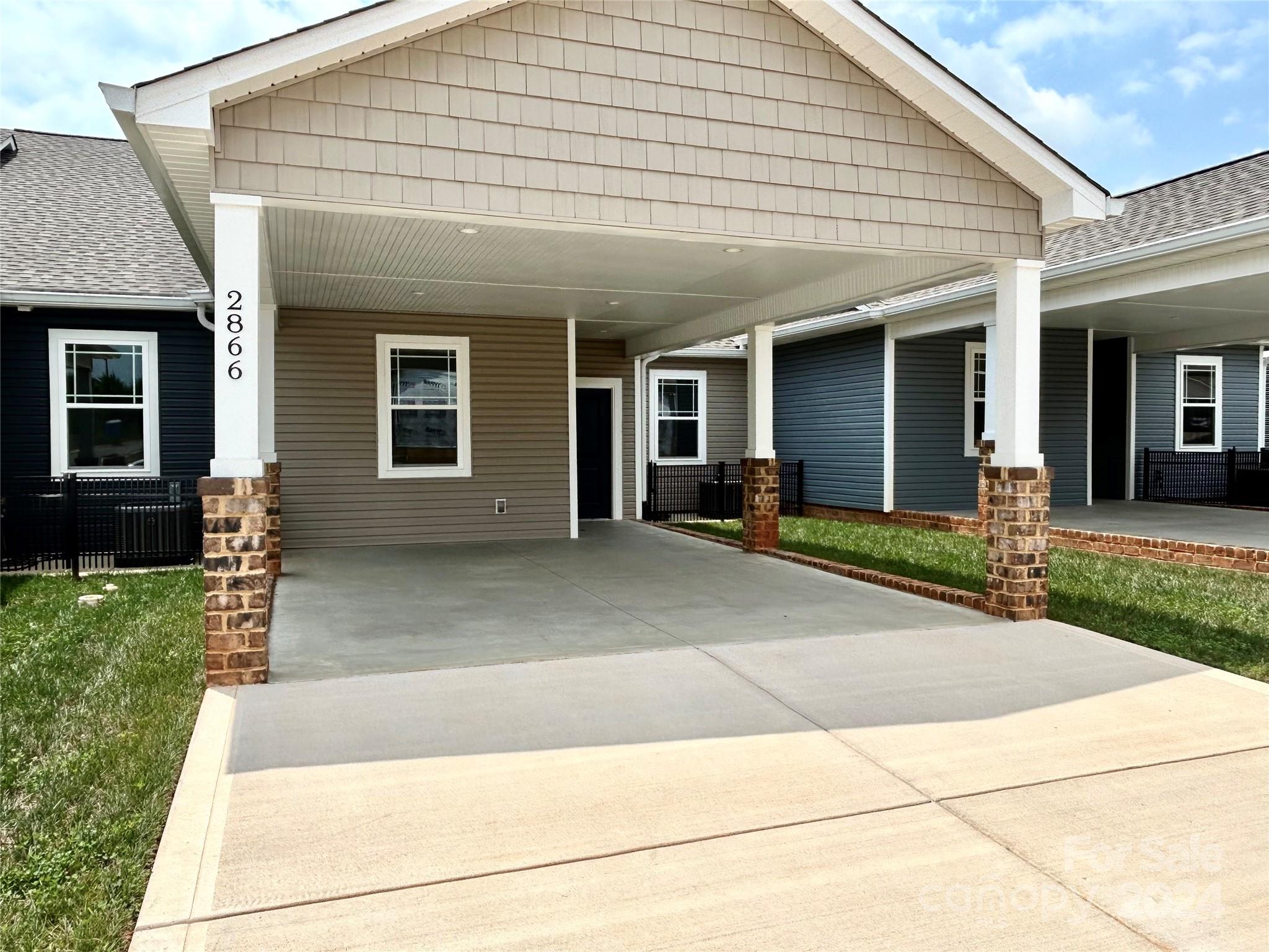 front view of a house