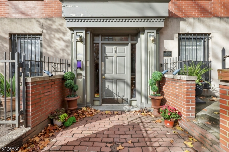 a front view of a house with a porch