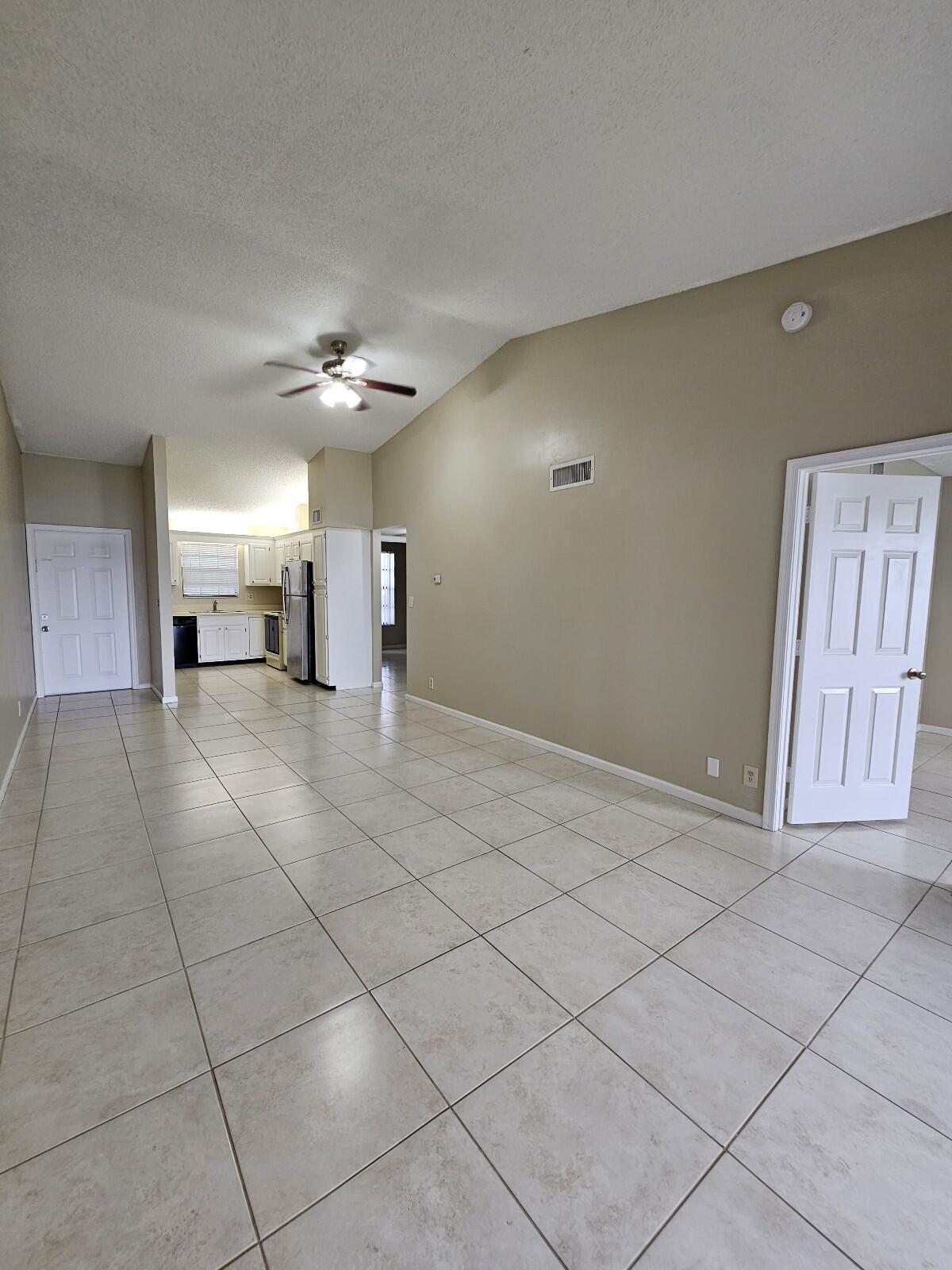 a view of a livingroom with a furniture