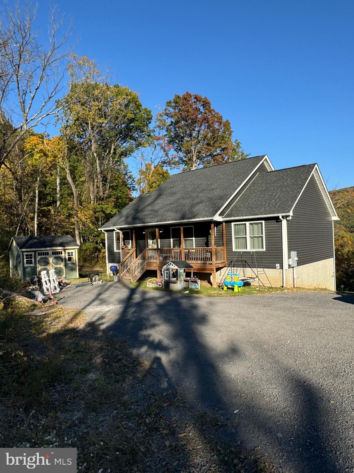 a view of a house with roof deck