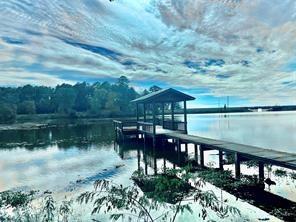 a view of lake from balcony