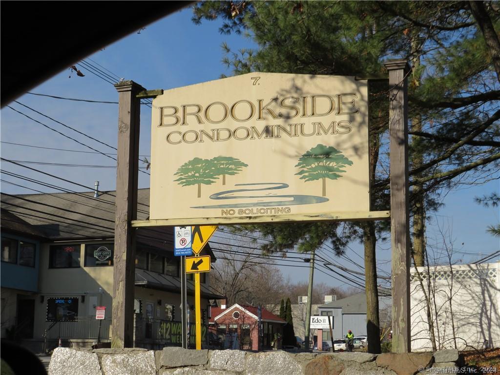 a view of a street sign