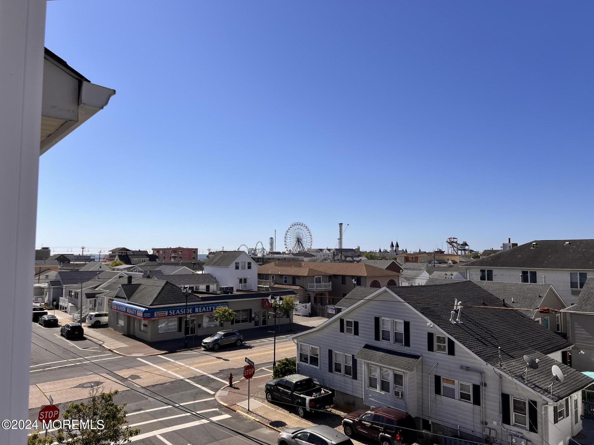 a view of a city that has houses