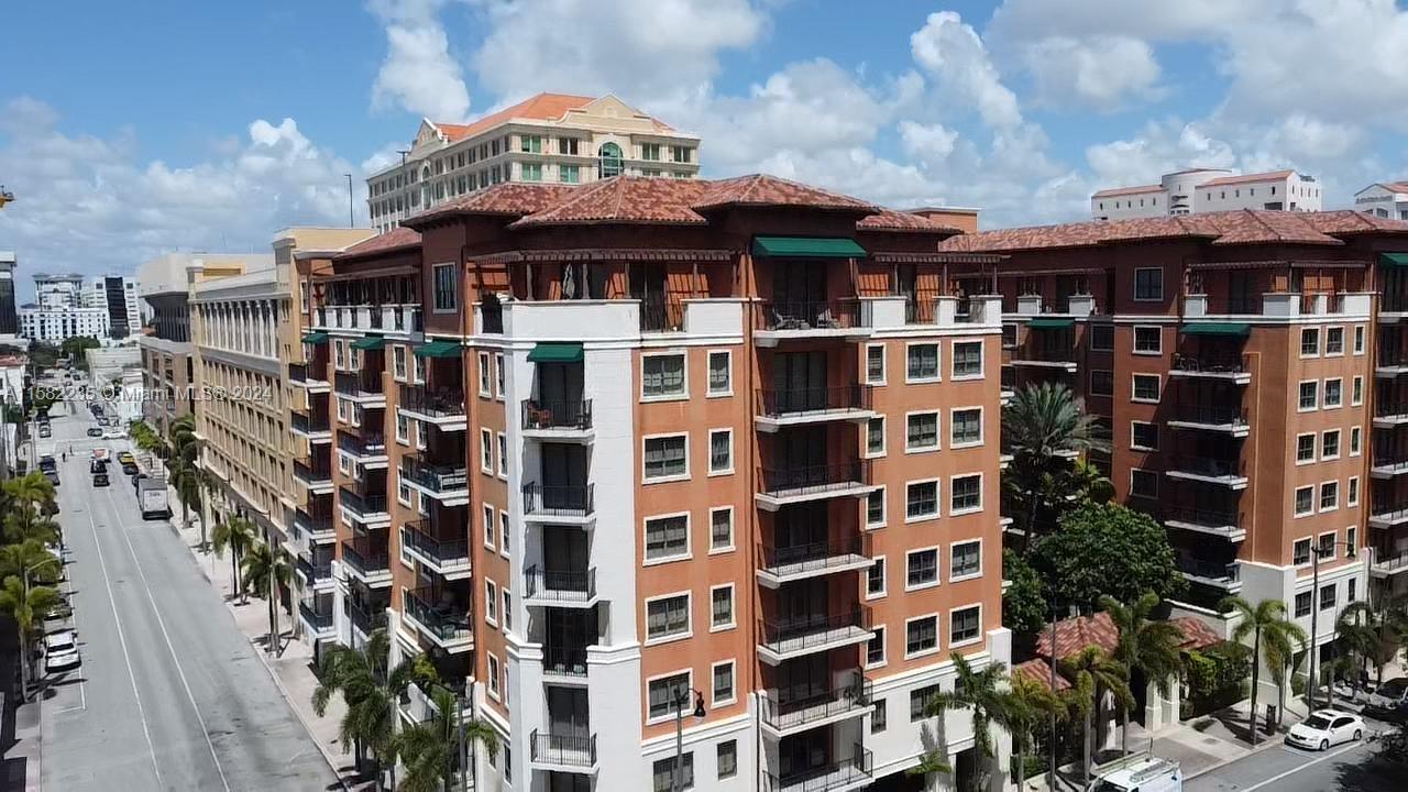 a view of a building with a lot of windows