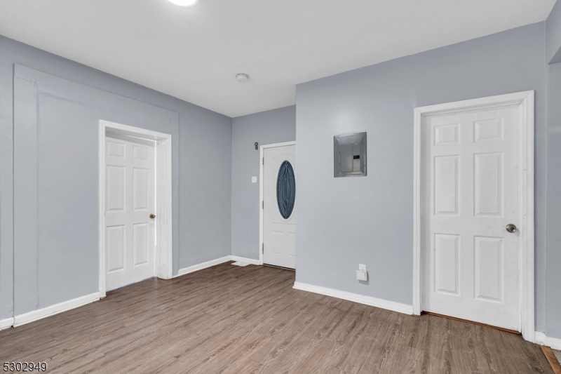 wooden floor in an empty room