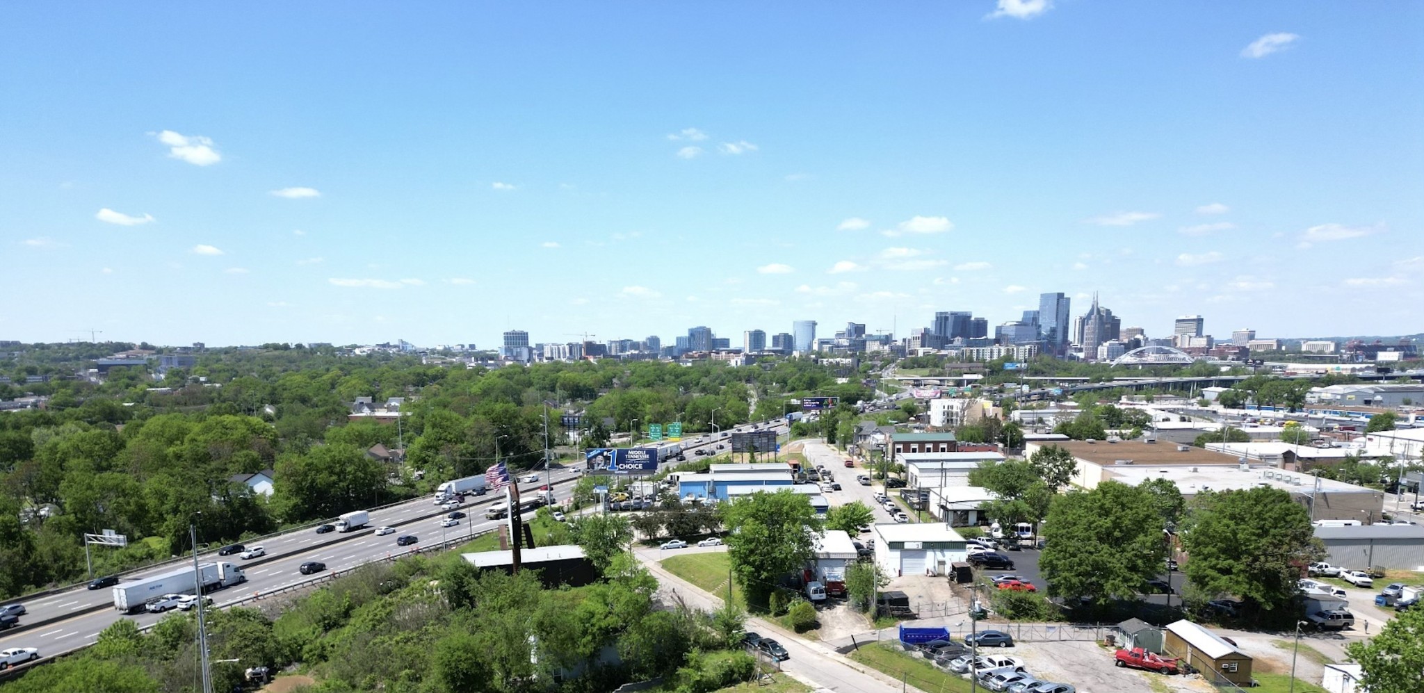 a view of a city