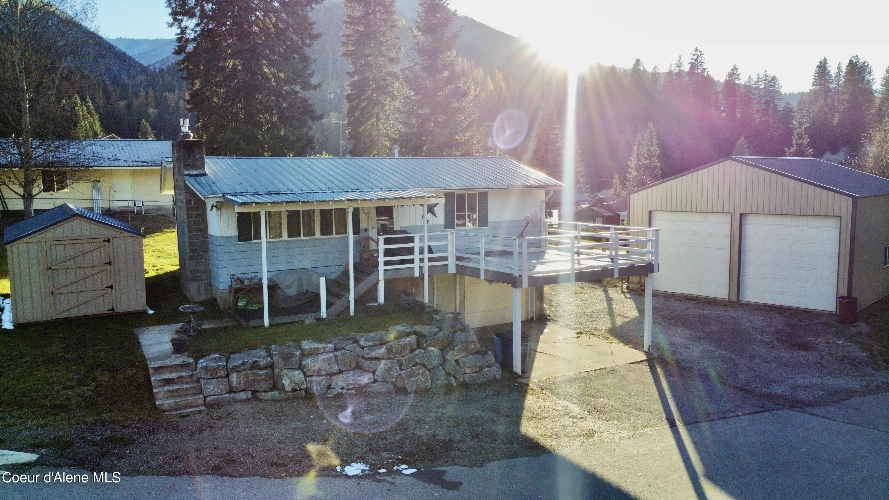 Front View of Property Looking South