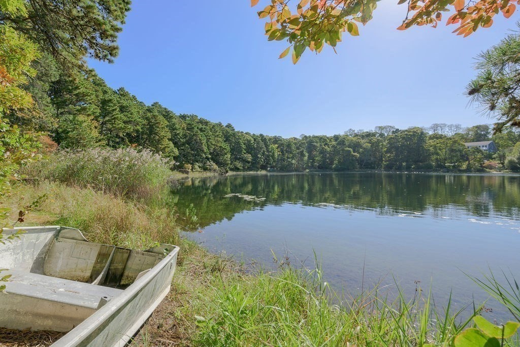 a view of a lake with a lake view