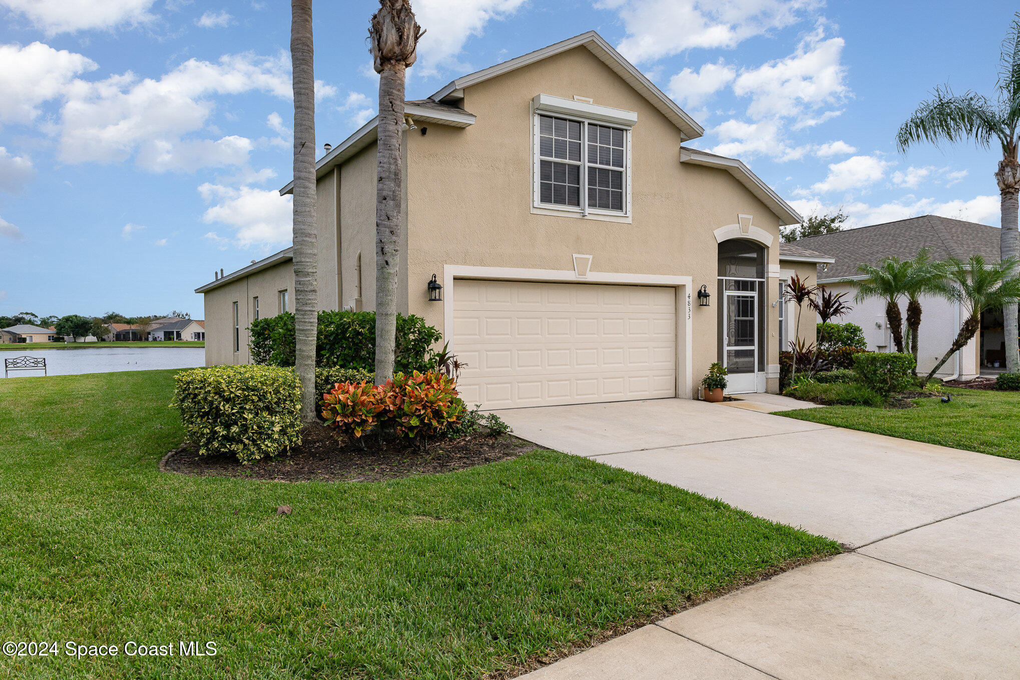 Front with side yard