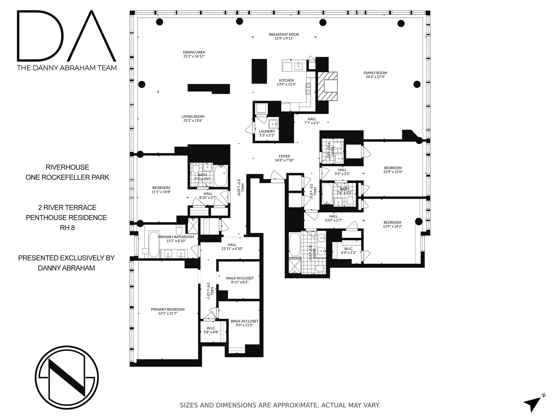 2 River Terrace, Unit RH8 | Compass