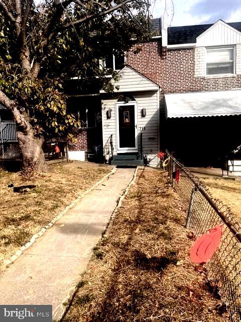 a view of a house with a patio