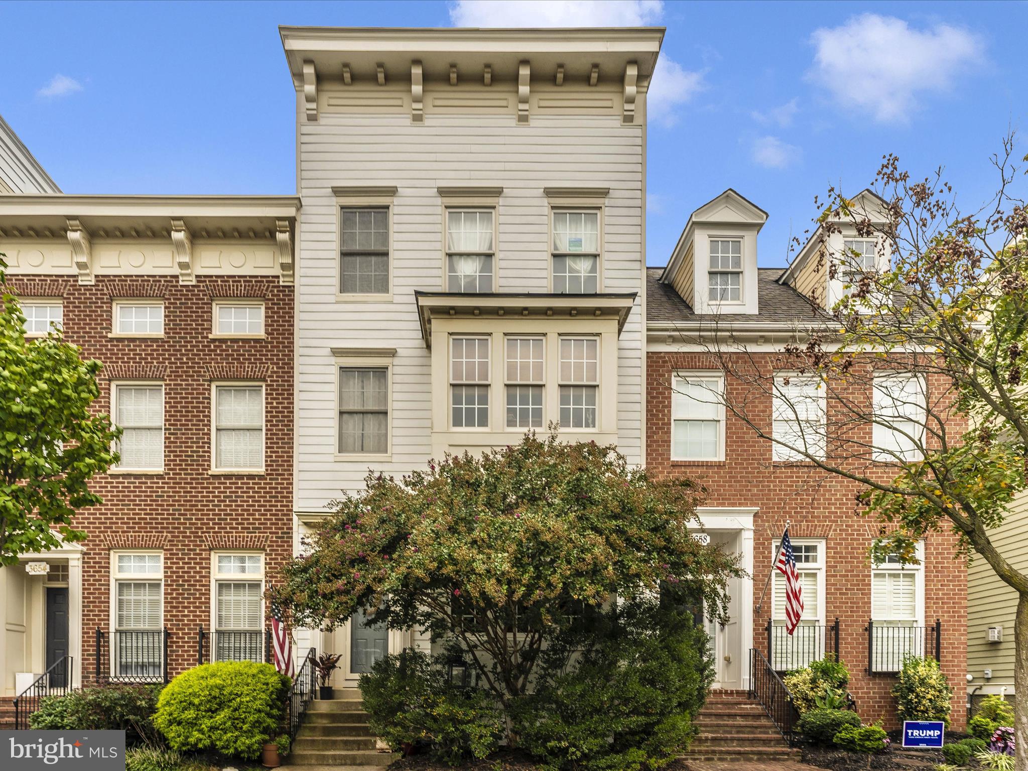 a front view of a multi story residential apartment building