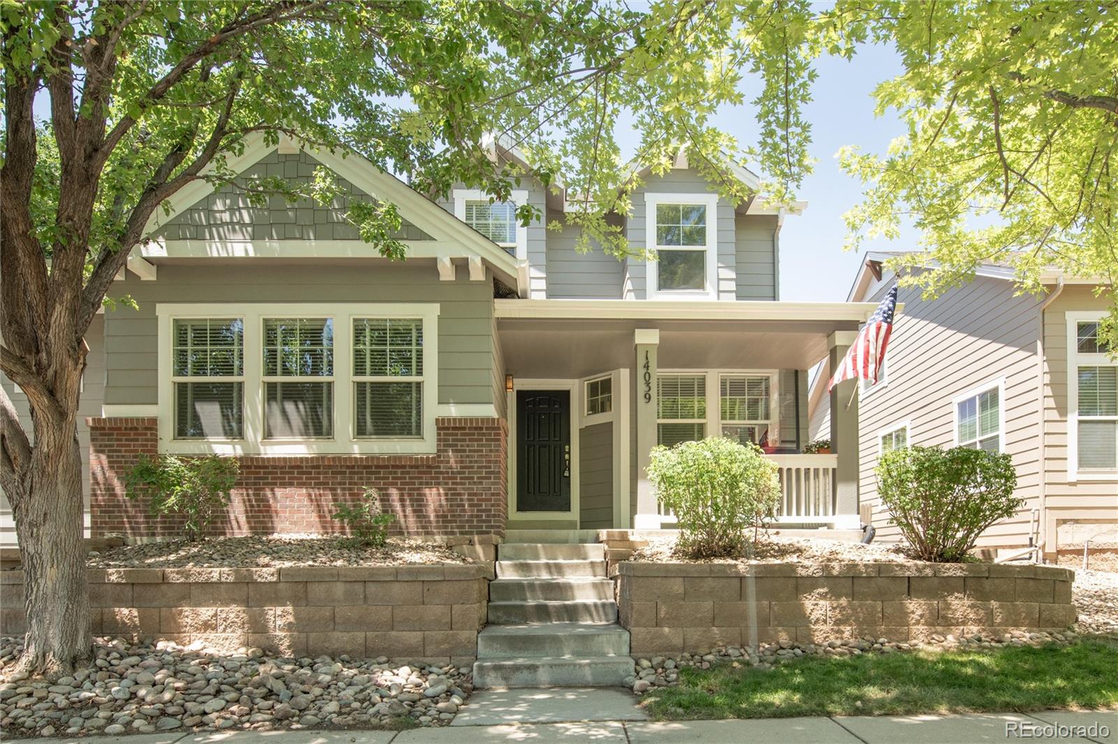 front view of a house