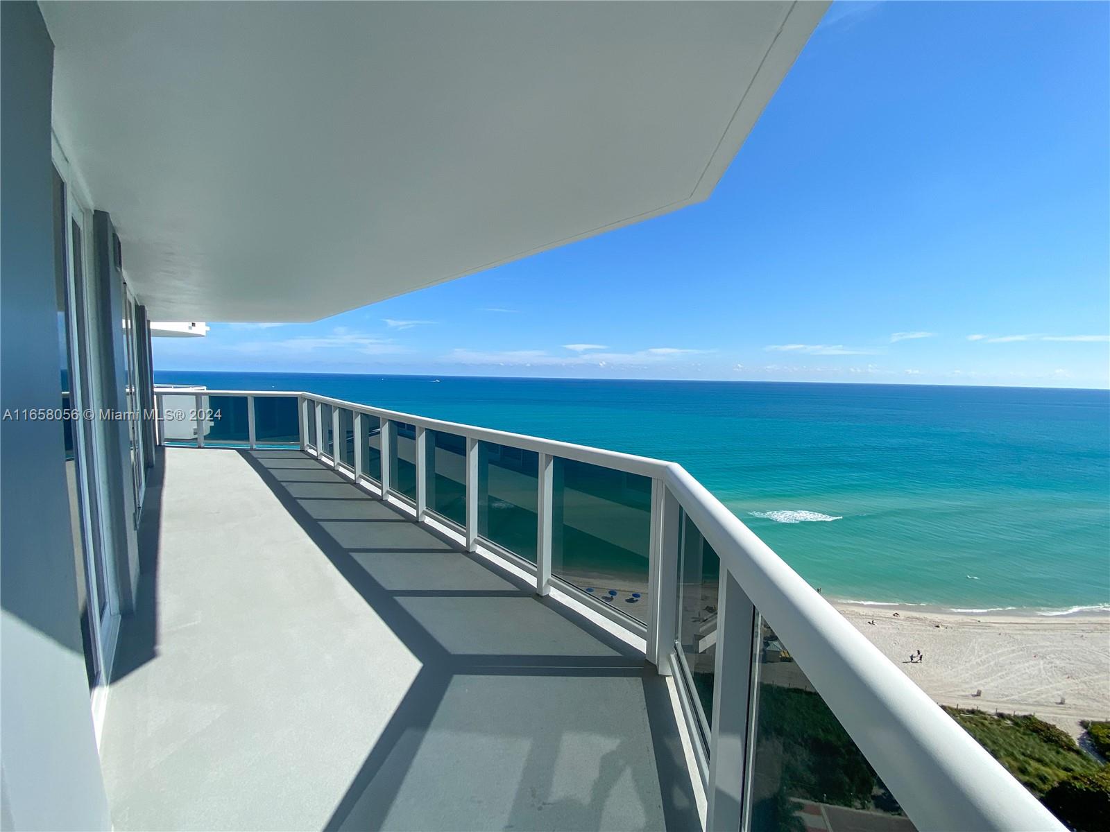 a view of balcony with yard