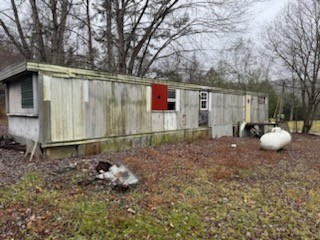 a backyard of a house