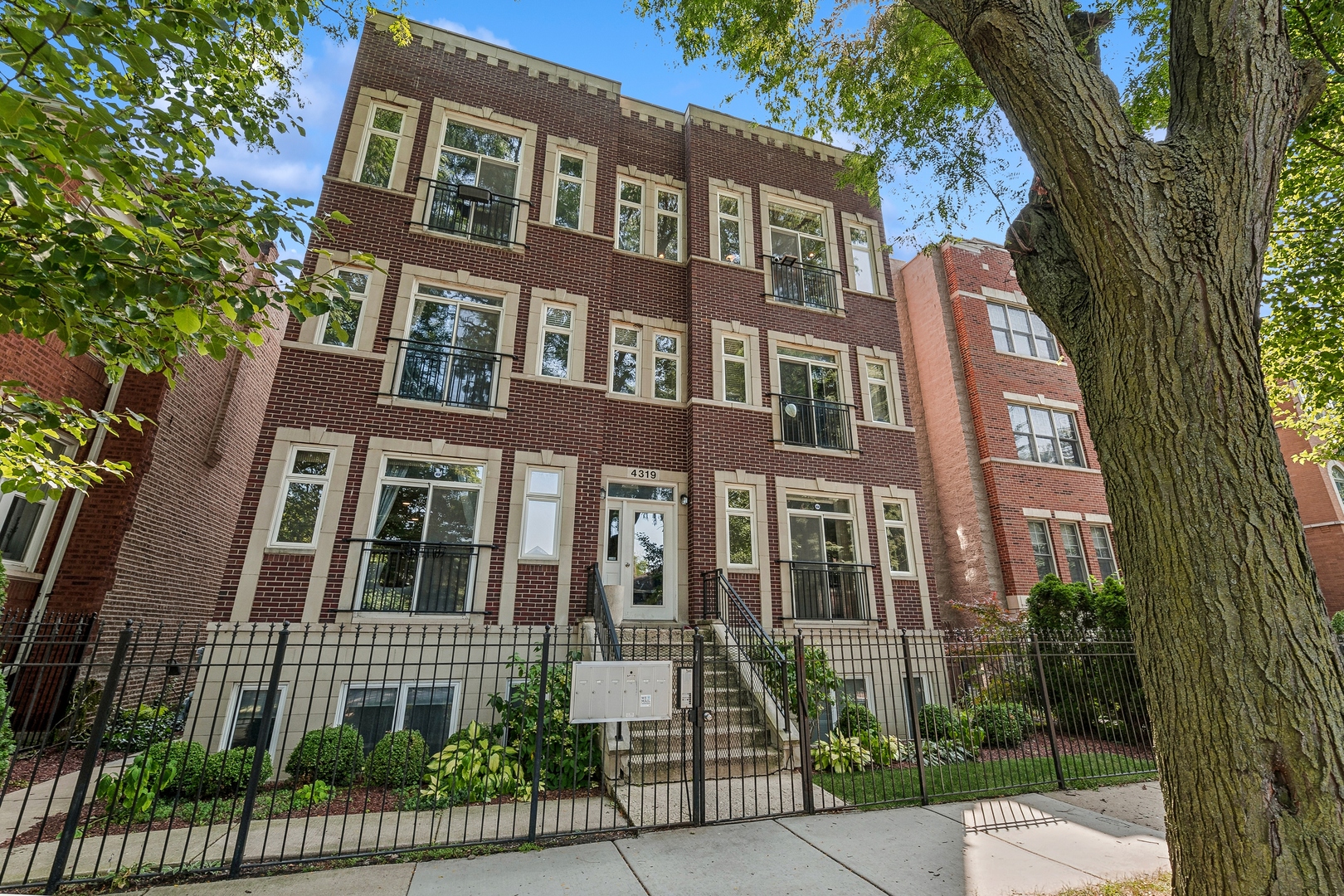 front view of a building