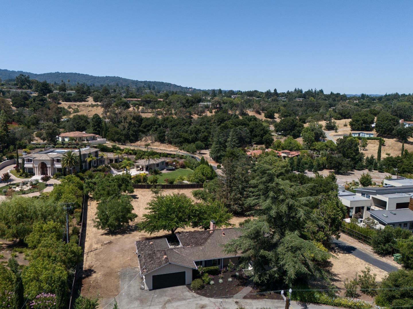 an aerial view of a city with lots of residential buildings