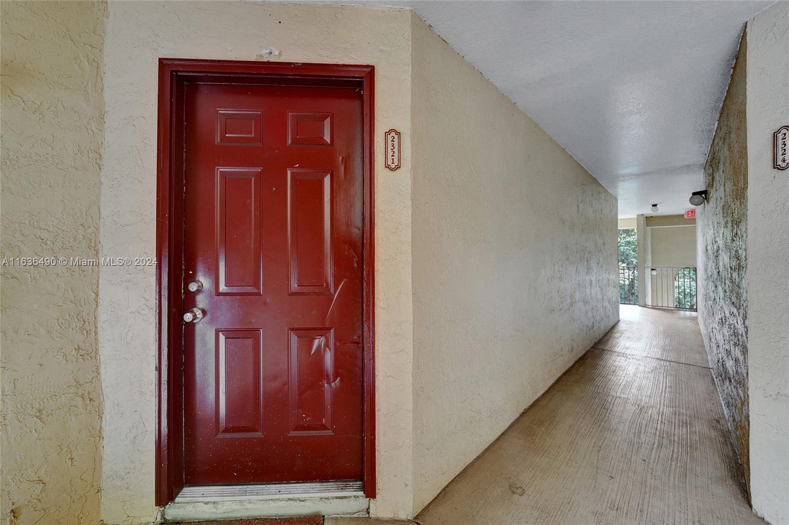 a view of hallway