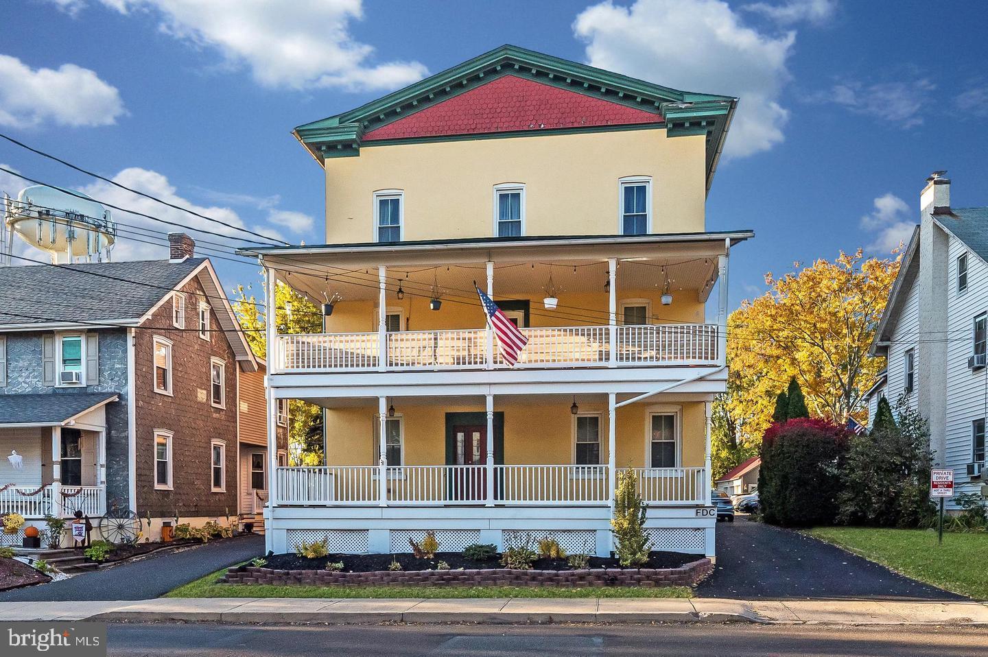 front view of a building