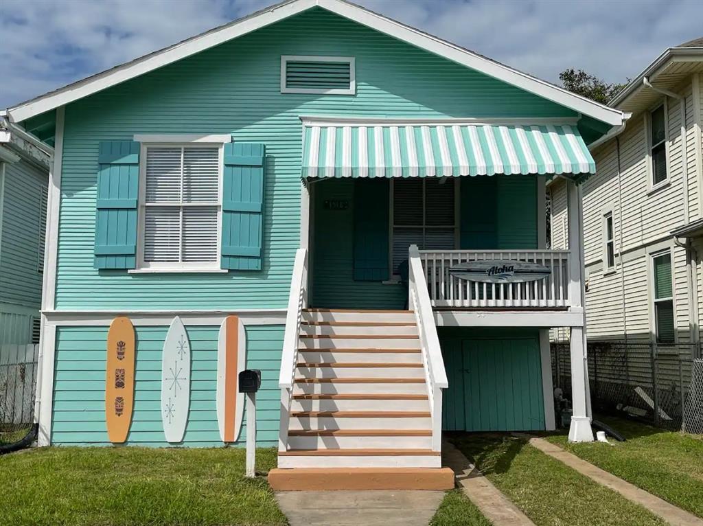 a front view of a house with a porch