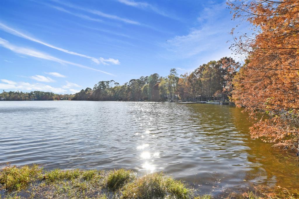 This gorgeous view could be yours! This stocked pond has multiple varieties of fish!