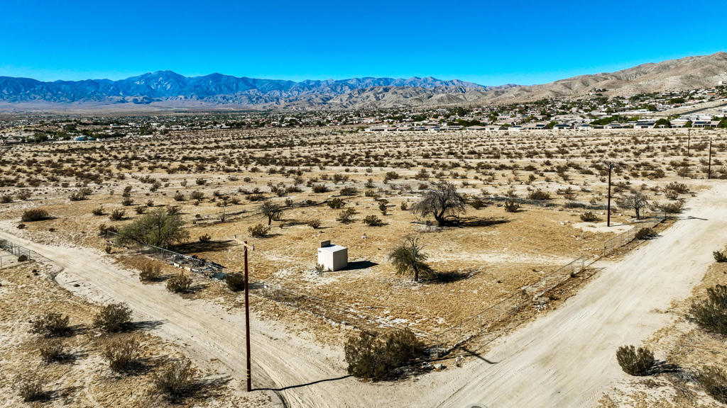 a view of city and mountain