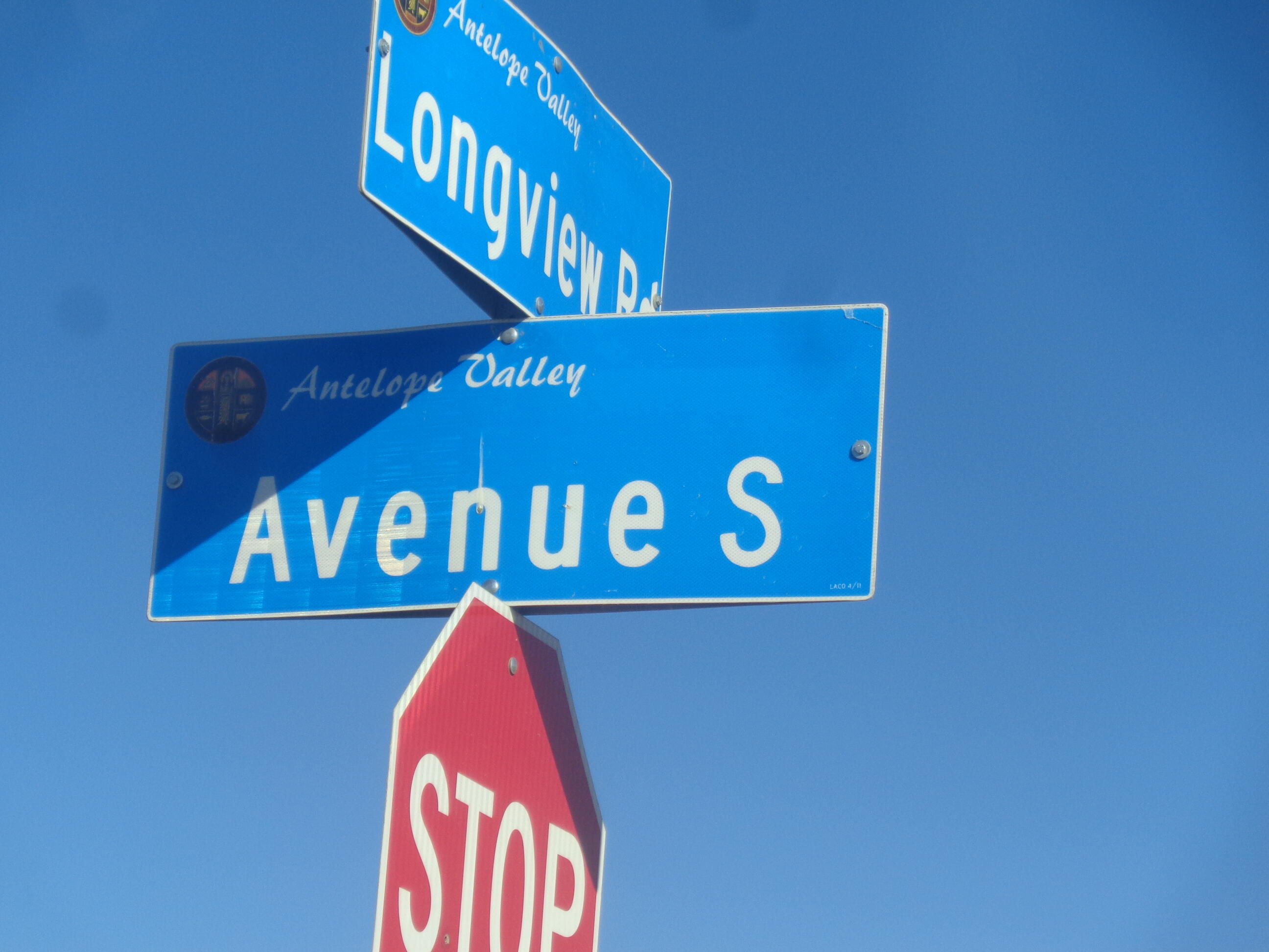 a close up of a street sign