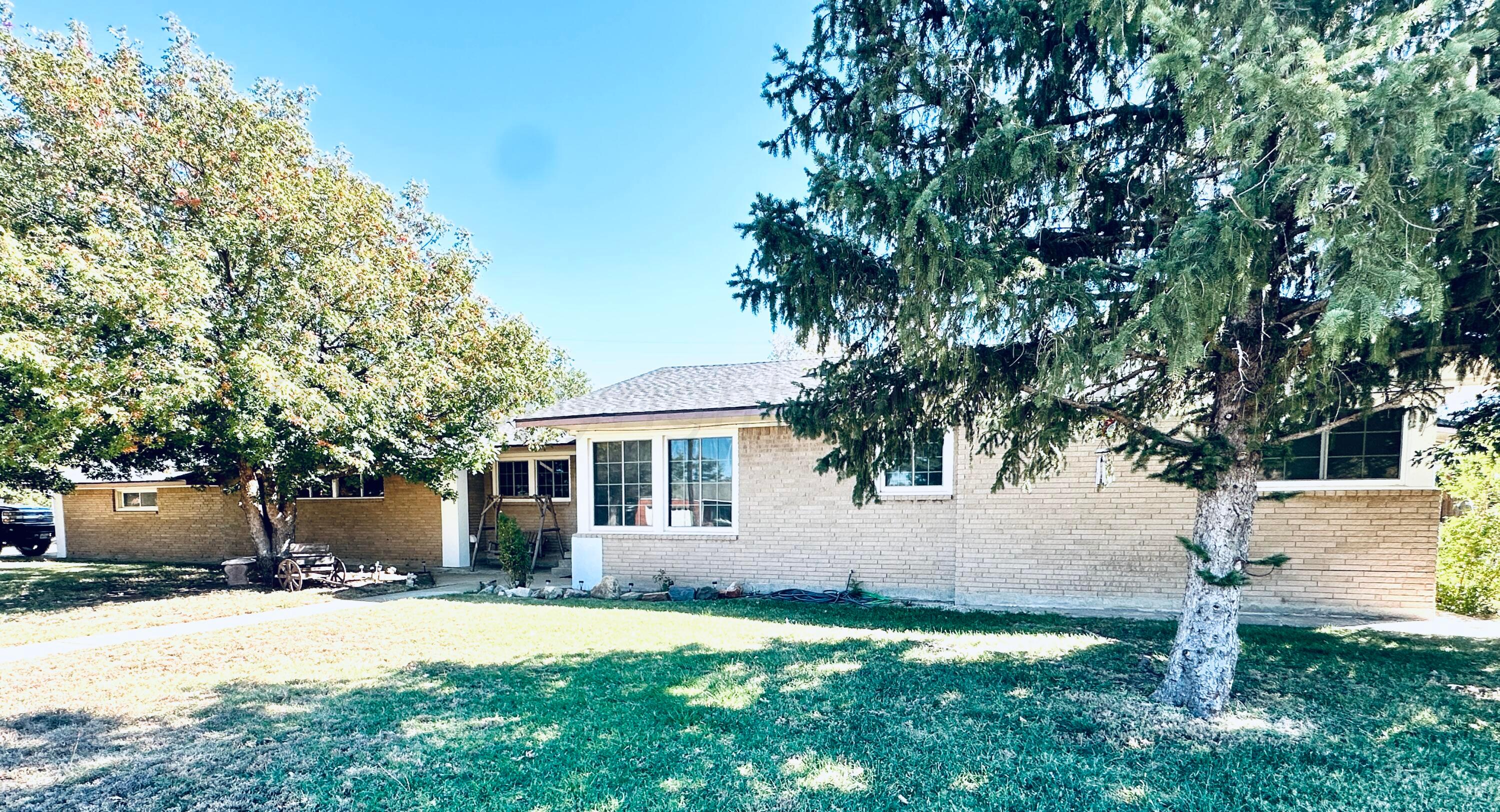 front view of house with a yard