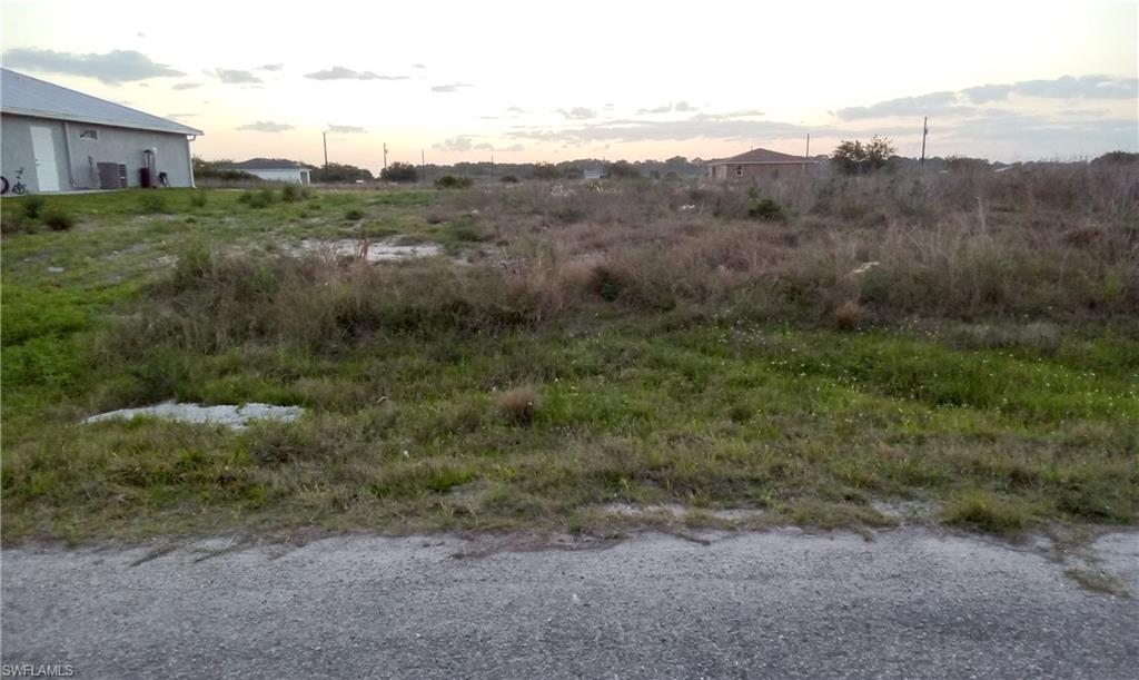 a view of a yard with a sink