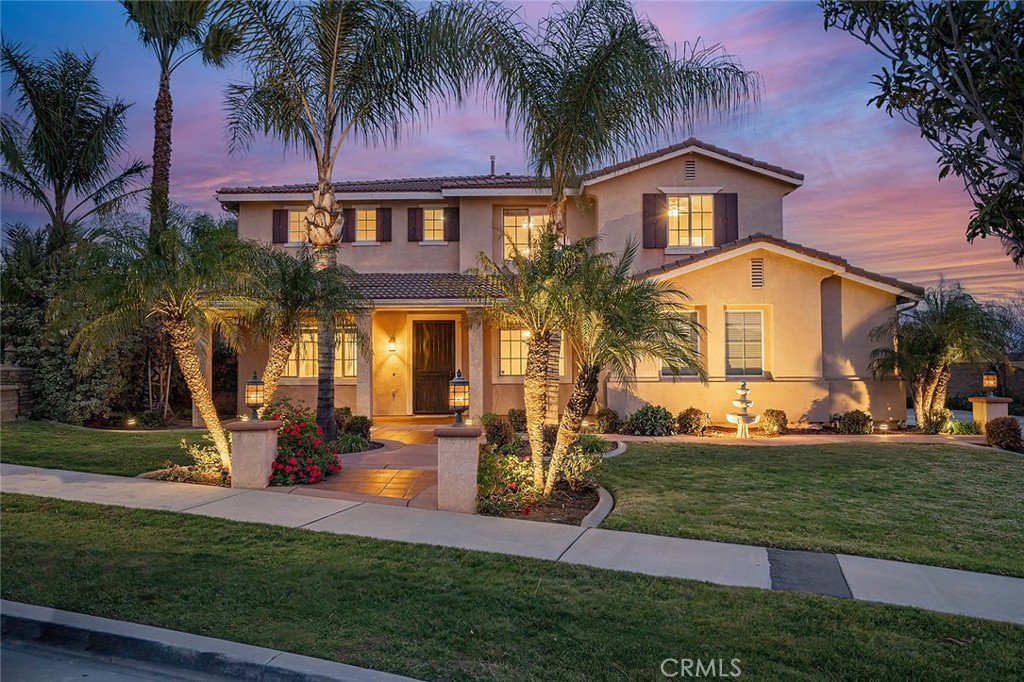 a view of a house with a swimming pool