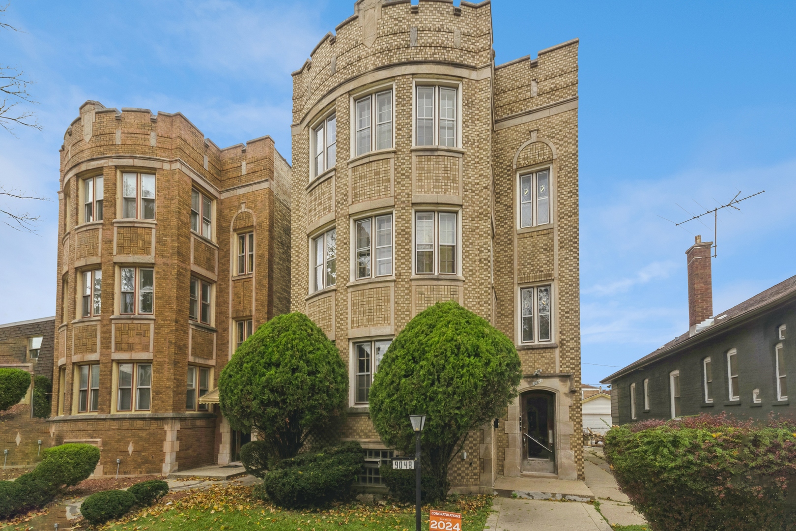 front view of a building