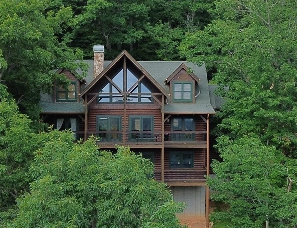 front view of a house with a small yard