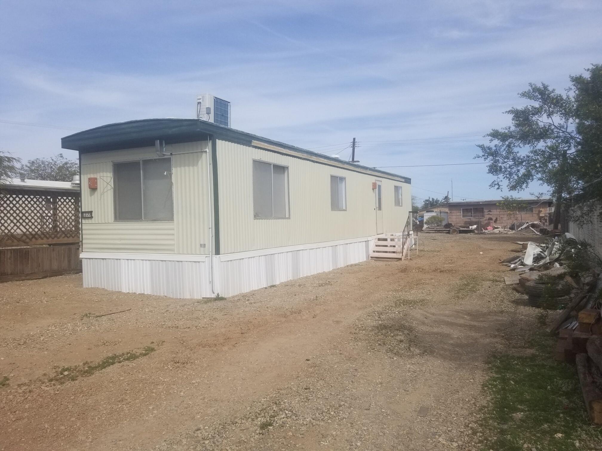 a view of a house with a outdoor space