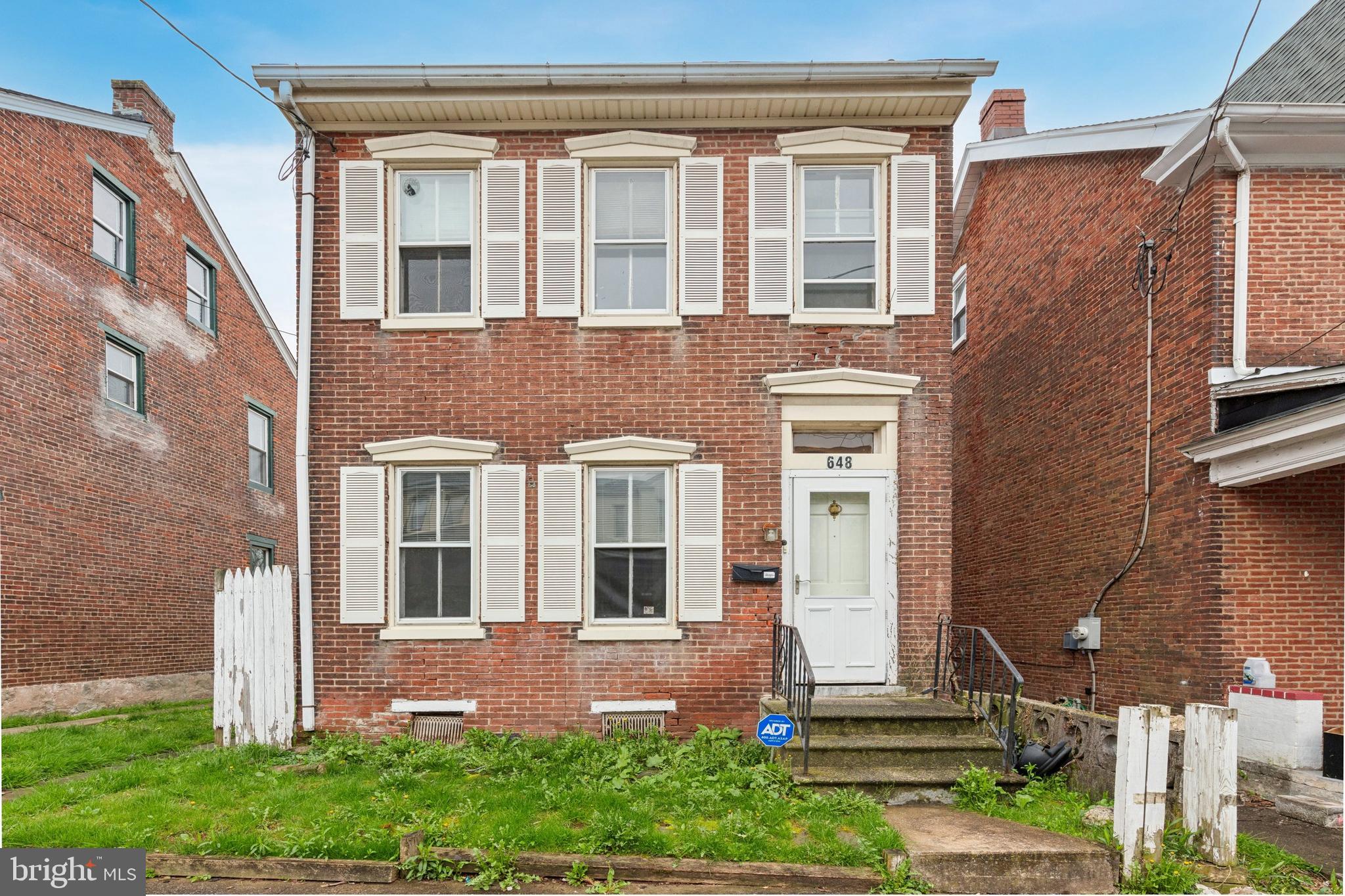 front view of house with a yard