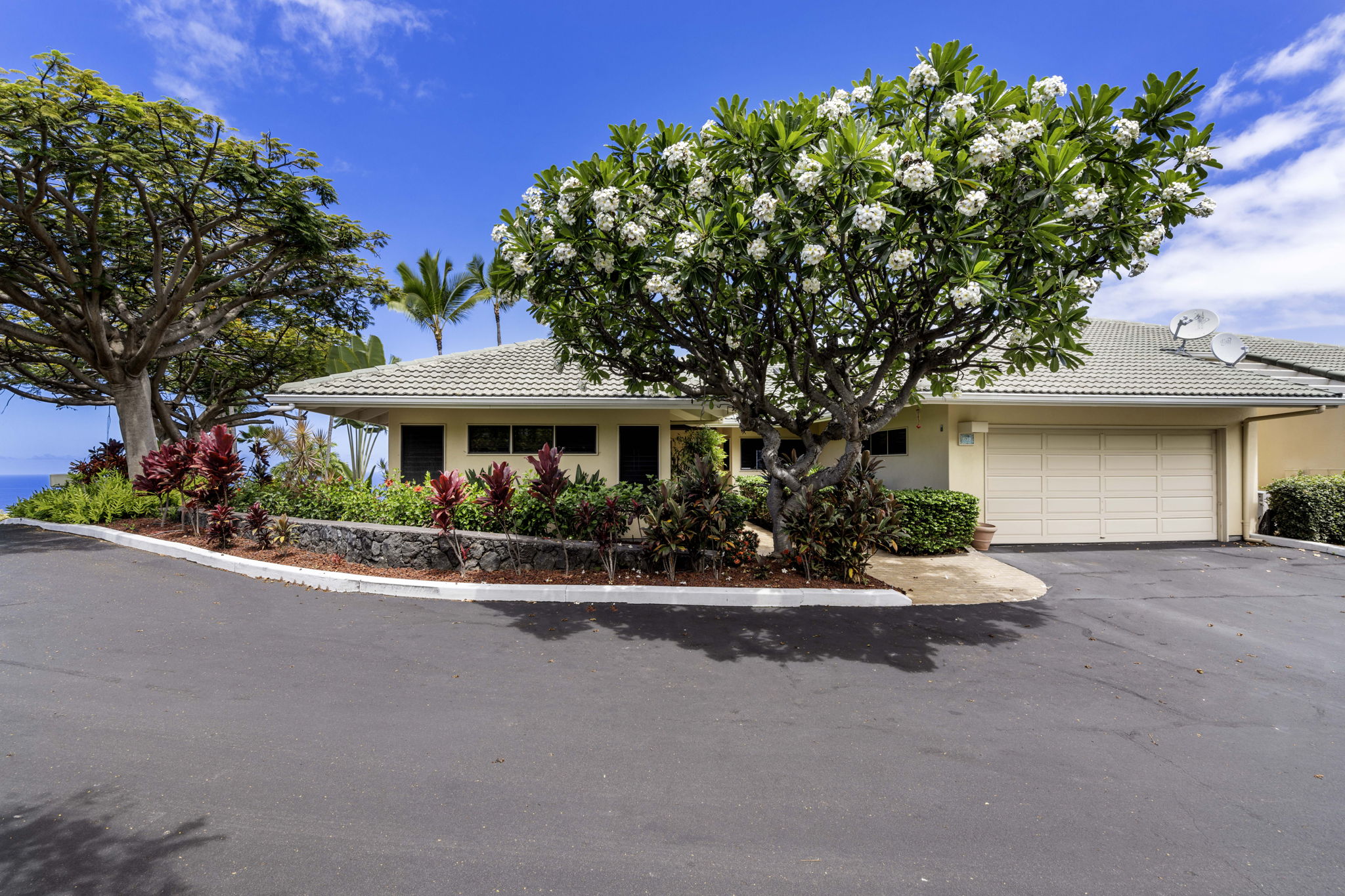 front view of house with a yard