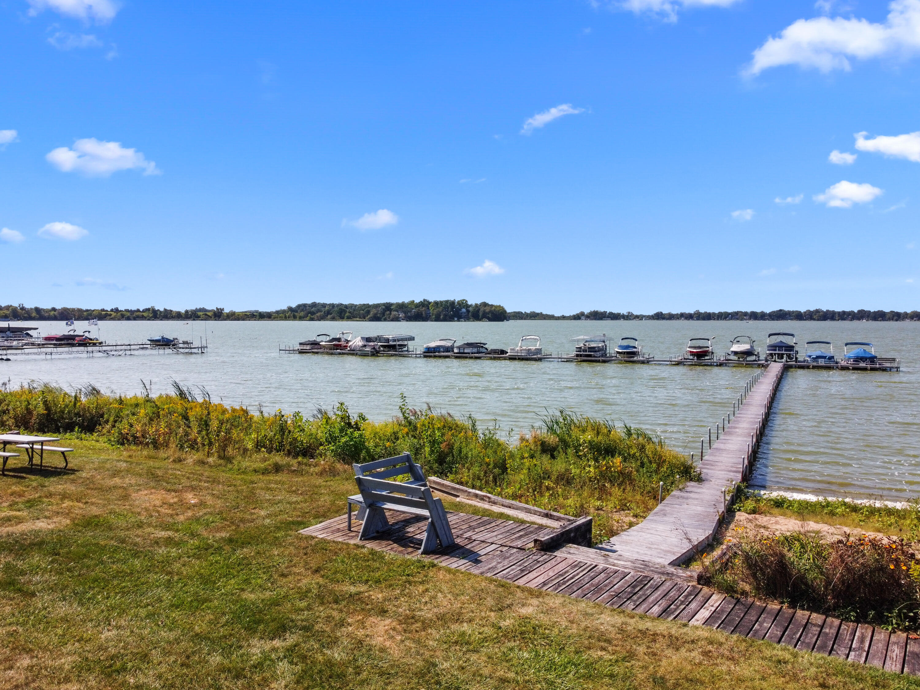 Lakefront view