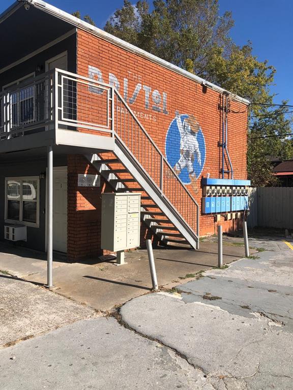 a front view of a building with entryway