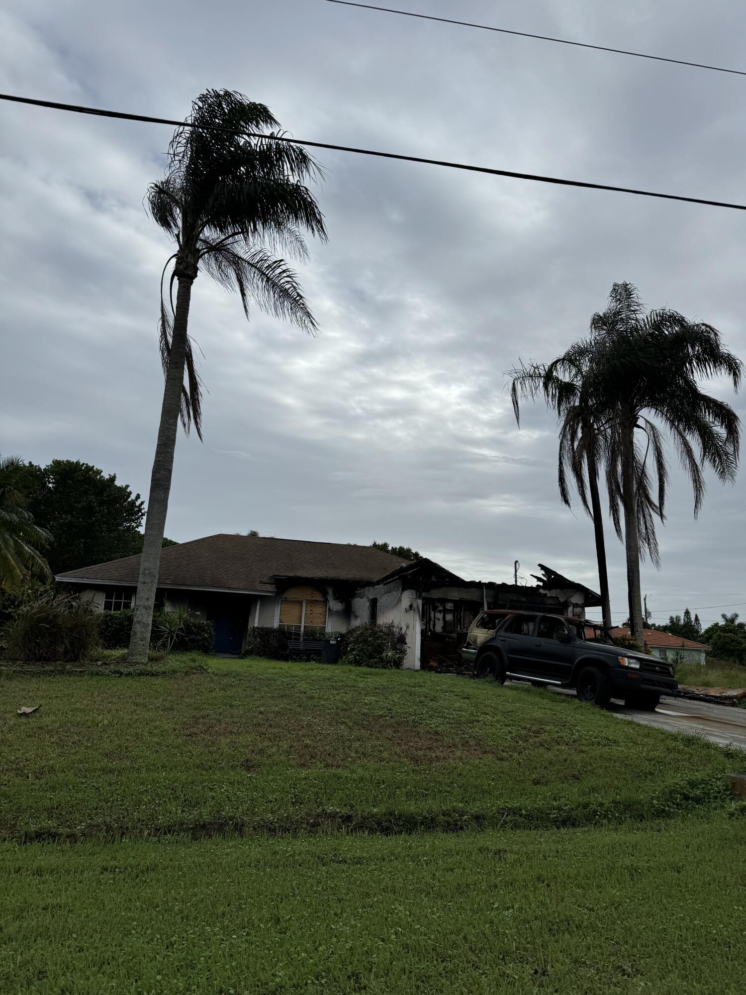 a view of a yard