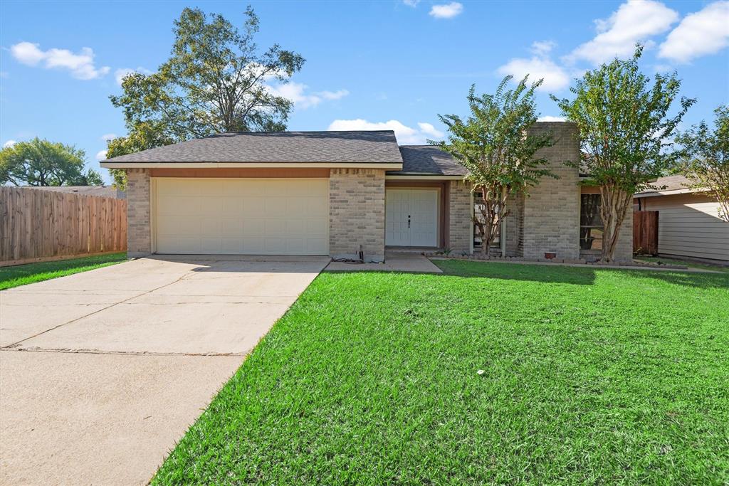 Welcome home to 5007 Gretna Green! A 3 bed/2bath home w/spacious family room. Home was recently updated with new interior paint, dishwasher, kitchen range, interior doors, and lighting fixtures. (Please note that the grass appearance has been digitally enhanced in this photo.)