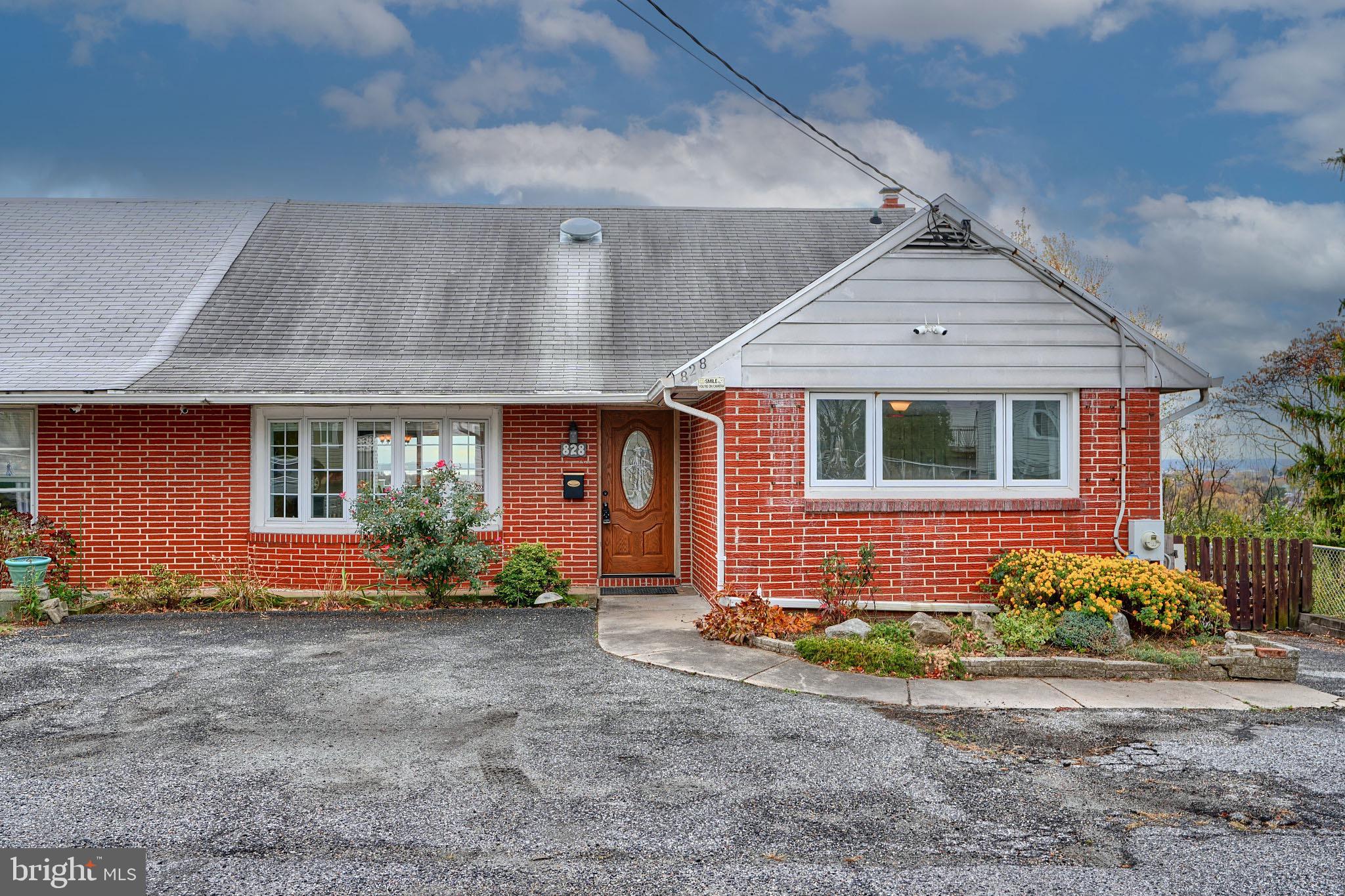 front view of a house